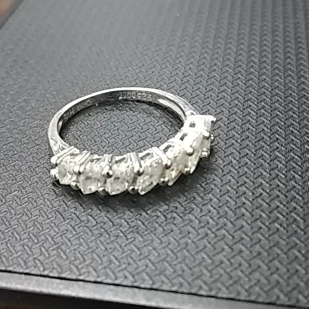 Stackable Gem 925 Sterling Silver Ring - image 3